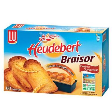 Heudebert Braisor, 60 tranches, 500g