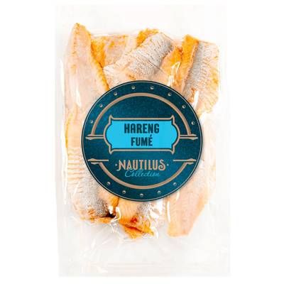 Nautilus Collection Filet de Hareng Fumé Doux, 200g