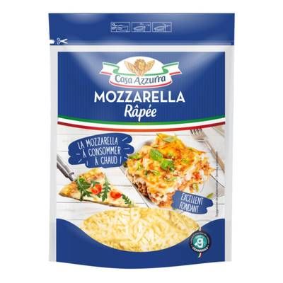 Casa Azzurra Mozzarella Râpée, 150g