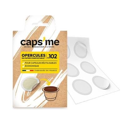 Caps'me Opercules capsule a café, 102 opercules