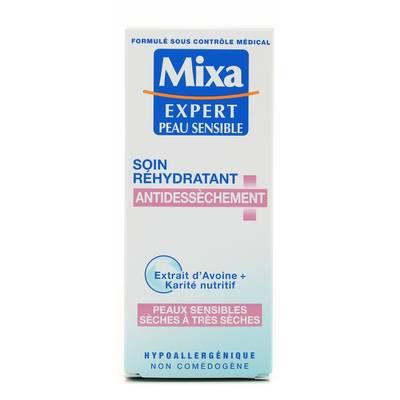 Mixa Soin réhydratant anti-dessèchement peaux sensibles Expert,, 50ml