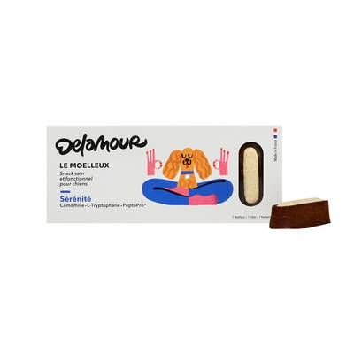 Delamour Pâtisserie Moelleux Sérénité - Friandise pour chien, 100g
