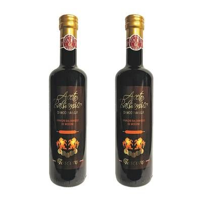 Toscoro Vinaigre Balsamique de Modène IGP, Lot de 2x50cl