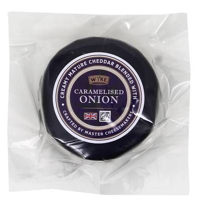 Wyke Farms Cheddar Oignons Caramélisés, 100g