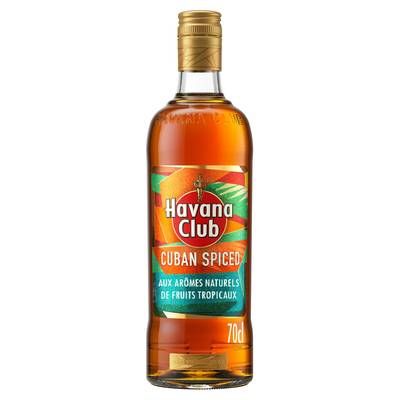Havana Club Rhum cubain spiced 35°, 70cl