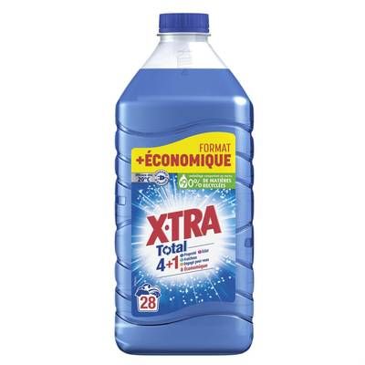 X Tra Lessive liquide Total 4 + 1 28 lavages, 1,2L