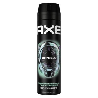Axe Déodorant spray Homme Fraîcheur 48h Apollo, 200ml