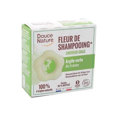 Douce Nature Shampooing solide, cheveux gras, Cosmébio, 85g