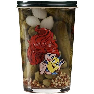 Auchan Cornichons extra fins bocal La Petite Sirène, 100g