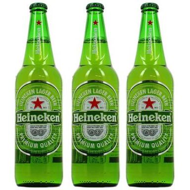 Heineken Bière blonde 5°, Lot de 3x65cl