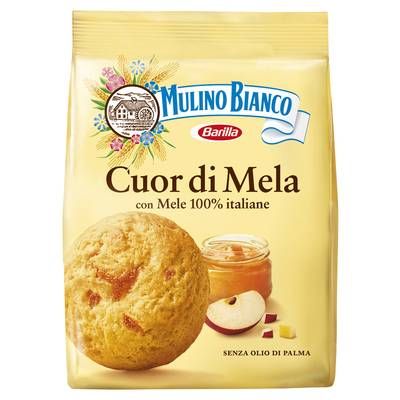 Mulino Bianco Biscuits cuori di mela, 250g