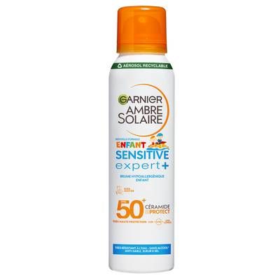 Ambre Solaire Brume solaire enfant Hypoallergénique Spf50 Sensitive Expert, 150ml