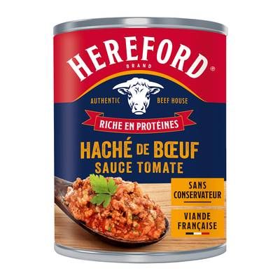 Hereford Haché de Boeuf et Sauce Tomate, 400g