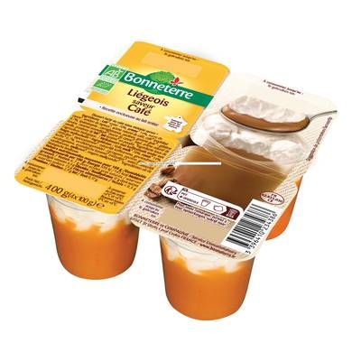 Bonneterre Liégeois café bio, 4x100g