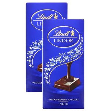 Lindt Lindor Noir, Lot de 2x150g