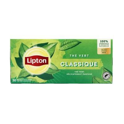 Lipton Thé vert d'Asie, 30 sachets