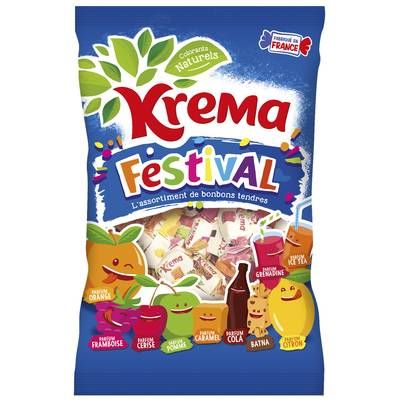 Krema Bonbon aux fruits festival, 590g