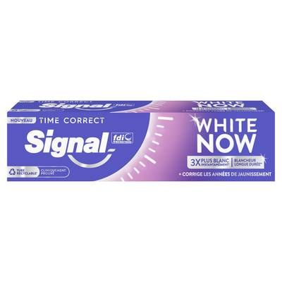 Signal Dentifrice Anti-Jaunissement White Now Time Correct, 75ml