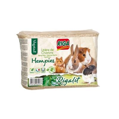 Riga Rigalit Litière Chanvre Pour Rongeurs, 225g
