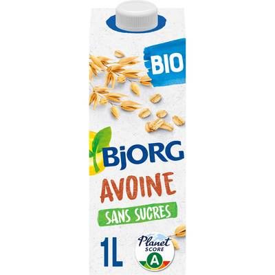 Bjorg Avoine Sans Sucre Boisson Végétale Bio, 1L