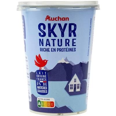 Auchan Skyr nature 0%mg, 450g