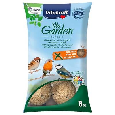 Vitakraft 8 Boules de Graisse sans Filet, 680g