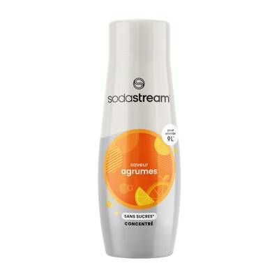Sodastream Agrume sans sucre- Sirop concentré spécial boisson gazeuse, 440ml