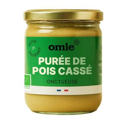 Omie Purée de pois cassés des Charentes Bio, 380g