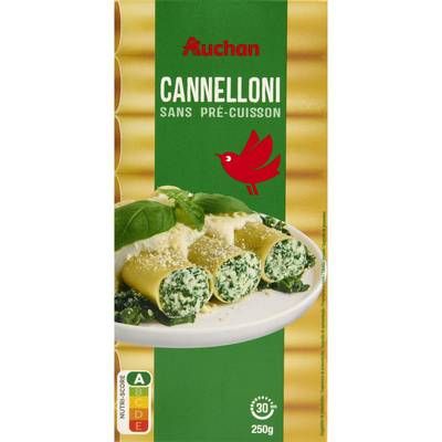 Auchan Pâtes Cannelloni, 250g