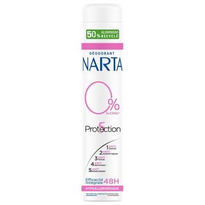 Narta Déodorant spray 0% Protection 5, 100ml