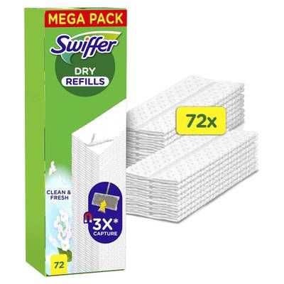 Swiffer Lingette depoussièrant mega pack, 72 lingettes