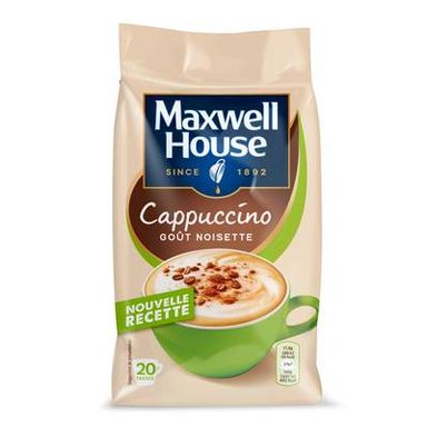 Maxwell House Cappucino Goût Noisette, 340g