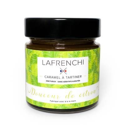 La Frenchi Caramel à tartiner Douceur de Citron, 250g