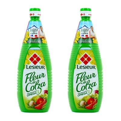 Lesieur Huile fleur de colza, Lot de 2x1L