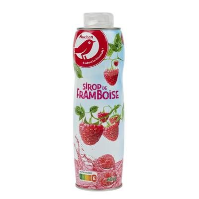 Auchan Sirop de framboise, 60cl