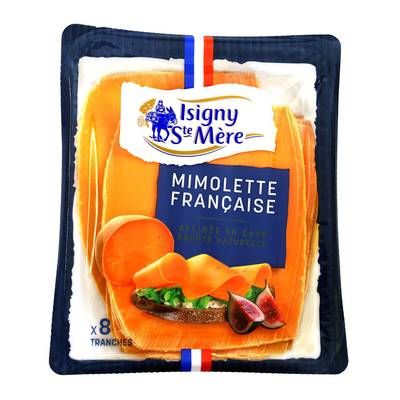 Isigny Ste mère Mimolette en tranches, 150g, 8 tranches