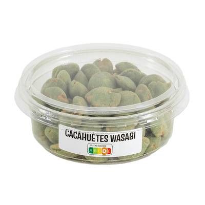 Auchan Cacahuètes Wasabi, 95g