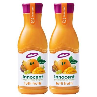 innocent Jus Multi Fruits - Tutti Frutti, Lot de 2x90cl