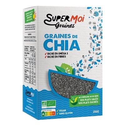 Super Moi Graines de Chia Bio, 250g