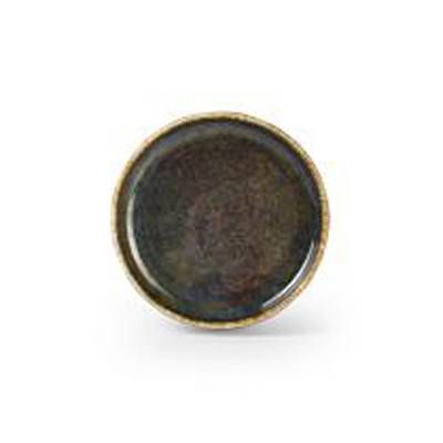 Collection Pila Assiette plate vert Pila, 9xH2 cm