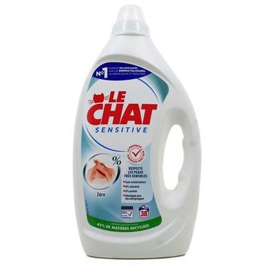 Le Chat Lessive liquide sensitive 0%, 1,7L