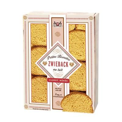 Albert Ménès Petites biscottes suisses au lait, 165g
