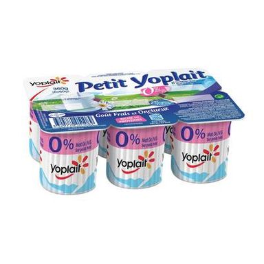 Yoplait Fromage frais nature 0%mg, 6x60g
