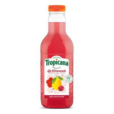 Tropicana Citronade Citron de Sicile & Framboise Saveur Hibiscus, 90cl