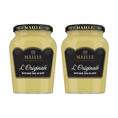 Maille Moutarde Fine de Dijon - L'Originale, Lot de 2x360g