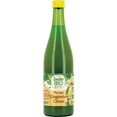 Jardin Bio Etic Pur jus de Citron Gingembre Bio, 50cl