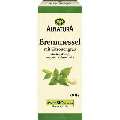 Alnatura Infusion d'Ortie à la Citronnelle Bio - 20 sachets, 30g
