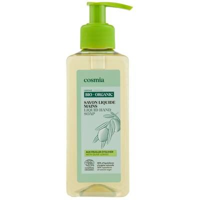 COSMIA BIO Savon liquide mains aux feuilles d'Olivier, 300ml