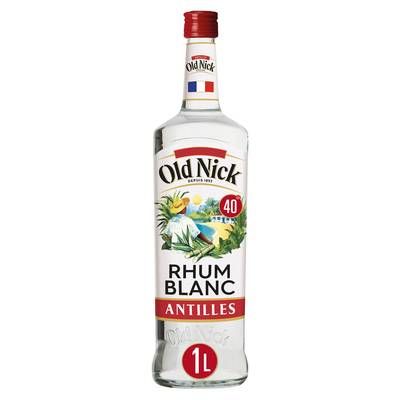 Old Nick Rhum blanc 40°, 1L