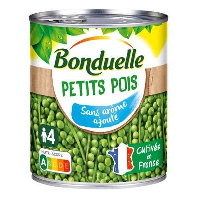 Bonduelle Petits pois sans arôme ajouté, 560g
